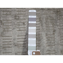 Load image into Gallery viewer, 2&#39;x3&#39; Bamboo Silk Modern Tone on Tone Hand Loomed Oriental Rug FWR354810