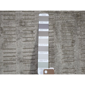 2'x3' Bamboo Silk Modern Tone on Tone Hand Loomed Oriental Rug FWR354810