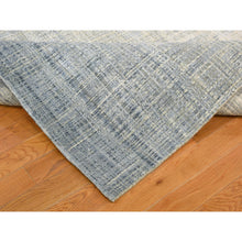 Load image into Gallery viewer, 8&#39;10&quot;x12&#39; Silk With Textured Wool Ombre Design Hand Knotted Oriental Rug FWR354846