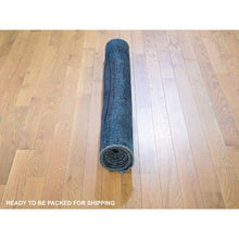 Load image into Gallery viewer, 3&#39;6&quot;x9&#39;1&quot; Overdyed Persian Malayer Wide Runner Worn Wool Hand Knotted Oriental Rug FWR355260