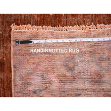 Load image into Gallery viewer, 5&#39;x11&#39;2&quot; Gallery Size Overdyed Persian Malayer Worn Wool Hand Knotted Oriental Rug FWR355284