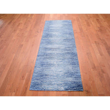 Load image into Gallery viewer, Blue Oriental Rug, Carpets, Handmade, Montana USA.