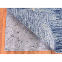 Load image into Gallery viewer, Blue Oriental Rug, Carpets, Handmade, Montana USA.