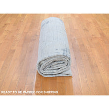 Load image into Gallery viewer, 12&#39;x15&#39;1&quot; THE PASTEL COLLECTION, Oversized Silk With Textured Wool Hand Knotted Oriental Rug FWR355572