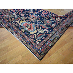 16'3"x19'10" Yellow Oversized Antique Persian Sultanabad Clean, Even Wear, Hand Knotted Oriental Rug FWR355716