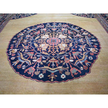 Load image into Gallery viewer, 16&#39;3&quot;x19&#39;10&quot; Yellow Oversized Antique Persian Sultanabad Clean, Even Wear, Hand Knotted Oriental Rug FWR355716