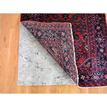 Load image into Gallery viewer, 2&#39;8&quot;x16&#39;8&quot; Red Antique Persian Hamadan XL Runner Fish Design Dense Weave Oriental Rug FWR355782