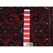 Load image into Gallery viewer, 2&#39;8&quot;x16&#39;8&quot; Red Antique Persian Hamadan XL Runner Fish Design Dense Weave Oriental Rug FWR355782