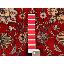 Load image into Gallery viewer, 7&#39;2&quot;x10&#39;7&quot; Semi Antique Persian Tabriz All Over Design Pure Wool Hand Knotted Oriental Rug FWR356742