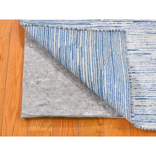 Load image into Gallery viewer, Blue Oriental Rug, Carpets, Handmade, Montana USA.