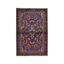Load image into Gallery viewer, 3&#39;6&quot;x5&#39;5&quot; New Persian Lilihan Pure Wool Hand Knotted Oriental Rug FWR357930