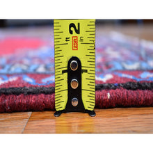 Load image into Gallery viewer, 2&#39;8&quot;x4&#39; New Persian Hamadan Open Field Red Pure Wool Hand Knotted Oriental Rug FWR358026