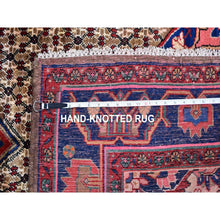 Load image into Gallery viewer, 5&#39;3&quot;x10&#39;6&quot; New Persian Hamadan with Camel Hair Medallion Design Hand Knotted Oriental Rug FWR358098