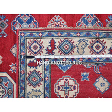 Load image into Gallery viewer, 3&#39;10&quot;x17&#39;3&quot; Extra Long Wide Kazak Runner Hand Knotted Natural Wool Oriental Rug FWR358194