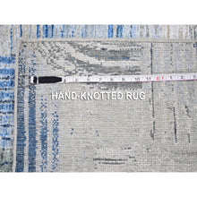 Load image into Gallery viewer, 3&#39;1&quot;x5&#39; THE INTERTWINED PASSAGE, Silk with Textured Wool Hand Knotted Oriental Rug FWR358422