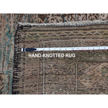 Load image into Gallery viewer, 4&#39;x8&#39; Washed out and Vintage Afghan Baluch Pure Wool Hand Knotted Oriental Rug FWR358620