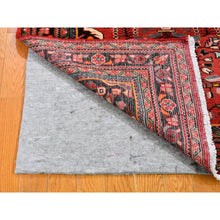 Load image into Gallery viewer, 3&#39;7&quot;x5&#39;3&quot; Red New Persian Lilihan Organic Wool Hand Knotted Oriental Rug FWR359016
