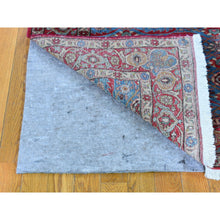 Load image into Gallery viewer, 4&#39;9&quot;x7&#39; Vintage Persian Tabriz All Over Design Light Blue Dense Weave Pure Wool Hand Knotted Oriental Rug FWR359352