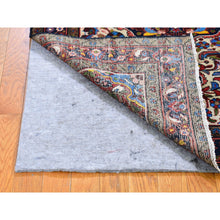 Load image into Gallery viewer, 3&#39;6&quot;x4&#39;10&quot; New Persian Malayer Ivory with a Flower Medallion Pure Wool Hand Knotted Oriental Rug FWR359376