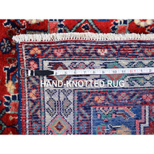 Load image into Gallery viewer, 3&#39;10&quot;x6&#39;2&quot; Vintage Persian Hamadan Excellent Condition Pure Wool Hand Knotted Oriental Rug FWR359790