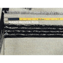 Load image into Gallery viewer, 8&#39;2&quot;x10&#39; Hand Woven Avant-Garde Design Flat Weave Kilim Handspun Wool Reversible Oriental Rug FWR360432