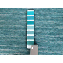 Load image into Gallery viewer, 9&#39;1&quot;x12&#39; THE AQUAMARINE Hand Woven Flat Weave Kilim Natural Wool Reversible Oriental Rug FWR360516