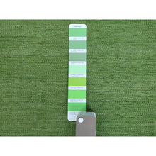 Load image into Gallery viewer, 10&#39;4&quot;x14&#39;2&quot; Flat Weave Kilim Stripe Design Pure Wool Hand Woven Reversible Oriental Over Size Rug FWR360582