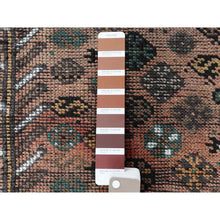 Load image into Gallery viewer, 4&#39;8&quot;x8&#39;2&quot; Semi Antique Deep Red Persian Shiraz Clean Hand Knotted Natural Wool Oriental Rug FWR363552