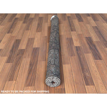 Load image into Gallery viewer, 4&#39;8&quot;x8&#39;2&quot; Semi Antique Deep Red Persian Shiraz Clean Hand Knotted Natural Wool Oriental Rug FWR363552