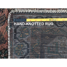 Load image into Gallery viewer, 4&#39;8&quot;x8&#39;2&quot; Semi Antique Deep Red Persian Shiraz Clean Hand Knotted Natural Wool Oriental Rug FWR363552