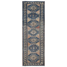 Load image into Gallery viewer, 3&#39;5&quot;x9&#39;10&quot; Semi Antique Coral Color Northwest Persian Organic Wool Clean Distressed Look Hand Knotted Oriental Runner Rug FWR365520
