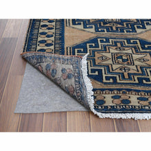 Load image into Gallery viewer, 3&#39;5&quot;x9&#39;10&quot; Semi Antique Coral Color Northwest Persian Organic Wool Clean Distressed Look Hand Knotted Oriental Runner Rug FWR365520