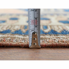 Load image into Gallery viewer, 3&#39;5&quot;x9&#39;10&quot; Semi Antique Coral Color Northwest Persian Organic Wool Clean Distressed Look Hand Knotted Oriental Runner Rug FWR365520