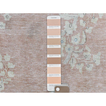 Load image into Gallery viewer, 9&#39;8&quot;x12&#39;7&quot; Persian Kerman Old Clean Sun Faded Pink with Milk Wash Organic Wool Low to the Pile Hand Knotted Oriental Rug FWR368424