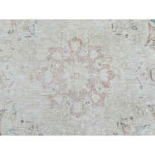 Load image into Gallery viewer, 9&#39;8&quot;x12&#39;7&quot; Persian Kerman Old Clean Sun Faded Pink with Milk Wash Organic Wool Low to the Pile Hand Knotted Oriental Rug FWR368424