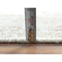 Load image into Gallery viewer, 7&#39;6&quot;x12&#39;10&quot; Beige, Vintage Persian Kerman, Distressed Look, Worn Wool, Sheared Low, Hand Knotted, Oriental Rug FWR370344