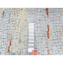 Load image into Gallery viewer, Gray Oriental Rug, Carpets, Handmade, Montana USA.