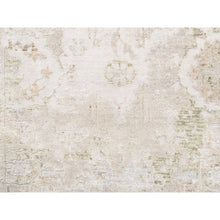 Load image into Gallery viewer, 3&#39;x5&#39; Hand Knotted Beige Modern Wool And Silk Oriental Rug FWR374586