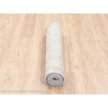 Load image into Gallery viewer, 3&#39;x5&#39; Hand Knotted Beige Modern Wool And Silk Oriental Rug FWR374586