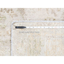 Load image into Gallery viewer, 3&#39;x5&#39; Hand Knotted Beige Modern Wool And Silk Oriental Rug FWR374586