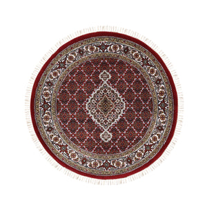 Round Oriental Rug, Carpets, Handmade, Montana USA.