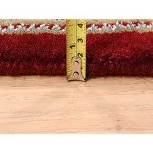 Load image into Gallery viewer, 8&#39;3&quot;x11&#39;4&quot; Red Fish Medallion Design Tabriz Mahi Wool Hand Knotted Oriental Rug FWR375648