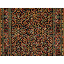 Load image into Gallery viewer, 2&#39;8&quot;x9&#39;9&quot; Wool Herati All Over Fish Design 250 KPSI Hand Knotted Dense Weave Oriental Runner Rug FWR378066