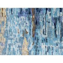 Load image into Gallery viewer, Blue Oriental Rug, Carpets, Handmade, Montana USA.
