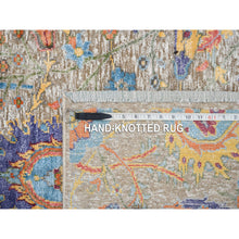 Load image into Gallery viewer, Silk Oriental Rug, Carpets, Handmade, Montana USA.