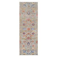 Load image into Gallery viewer, Taupe Oriental Rug, Carpets, Handmade, Montana USA.