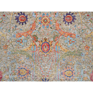 Taupe Oriental Rug, Carpets, Handmade, Montana USA.