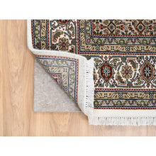 Load image into Gallery viewer, 5&#39;9&quot;x9&#39;1&quot; Wool Ivory Tabriz Mahi Hand Knotted Fish Medallion Design Oriental Rug FWR379962