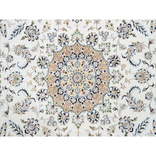 Load image into Gallery viewer, Ivory Oriental Rug, Carpets, Handmade, Montana USA.