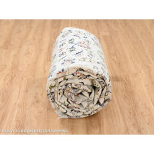 Load image into Gallery viewer, Ivory Oriental Rug, Carpets, Handmade, Montana USA.